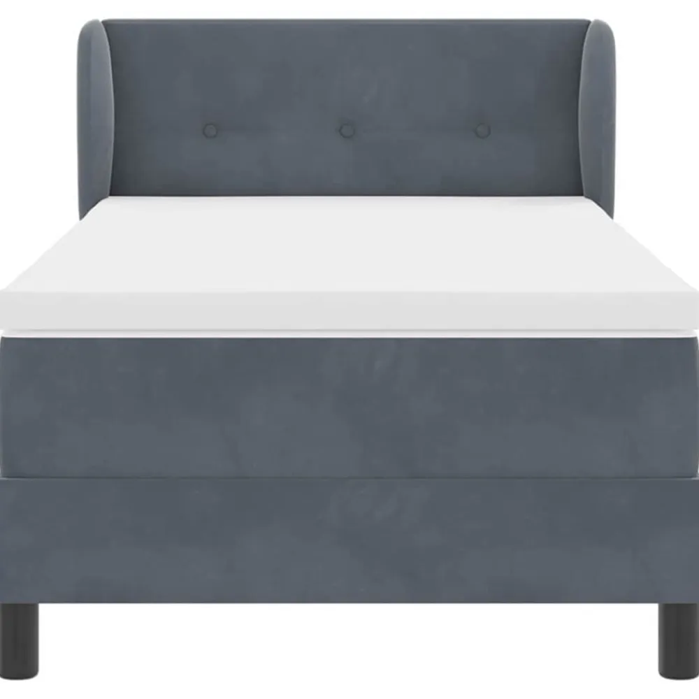 vidaXL Camas Y Accesorios-Cama tipo Box Spring 80 x 200 cm Terciopelo
