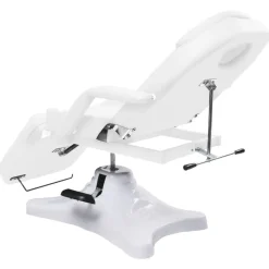vidaXL Camilla de masaje blanca 180x62x(86,5-118) cm Blanco Best
