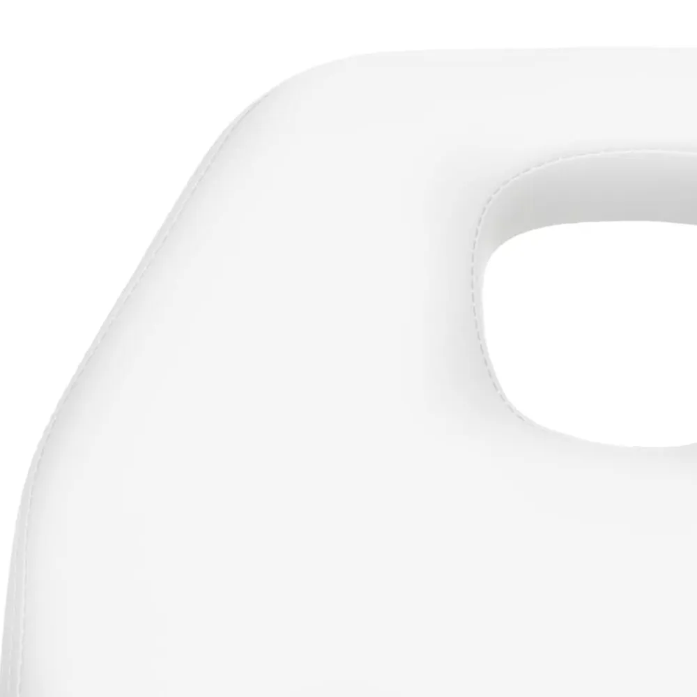 vidaXL Salud Y Belleza-Camilla de masaje blanca 180x62x(87-112) cm