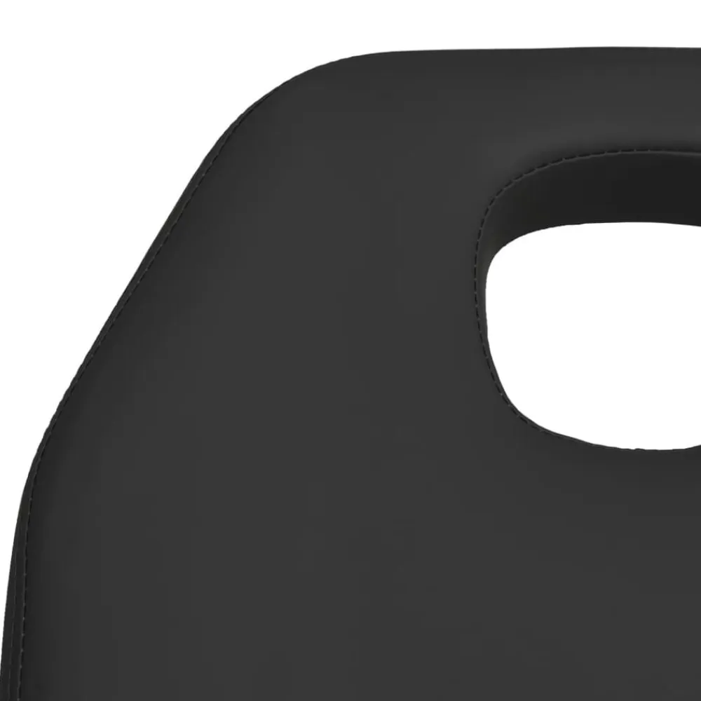 vidaXL Camilla de masaje negra 180x62x(86,5-118) cm Negro Hot