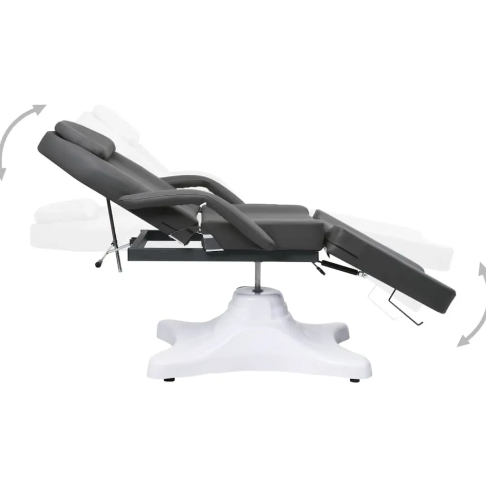 vidaXL Salud Y Belleza-Camilla de masaje 180x62x(86,5-118) cm