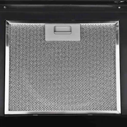 vidaXL Campana extractora de pared acero inox negra 756 m³/h 60 cm Negro