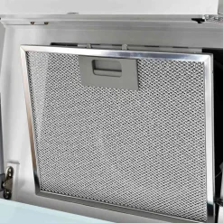 vidaXL Cocina Y Comedor-Campana extractora de pared acero inox blanca 756 m³/h 60 cm