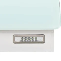 vidaXL Cocina Y Comedor-Campana extractora de pared acero inox blanca 756 m³/h 60 cm