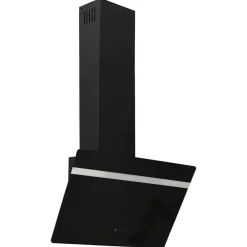 vidaXL Cocina Y Comedor-Campana extractora pared acero y vidrio templado 60 cm