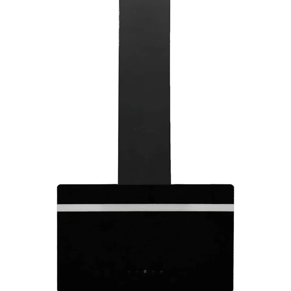 vidaXL Cocina Y Comedor-Campana extractora pared acero y vidrio templado 60 cm