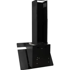 vidaXL Cocina Y Comedor-Campana extractora pared acero y vidrio templado 60 cm