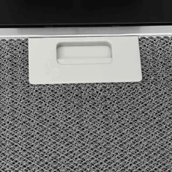 vidaXL Cocina Y Comedor-Campana extractora pared acero y vidrio templado 60 cm