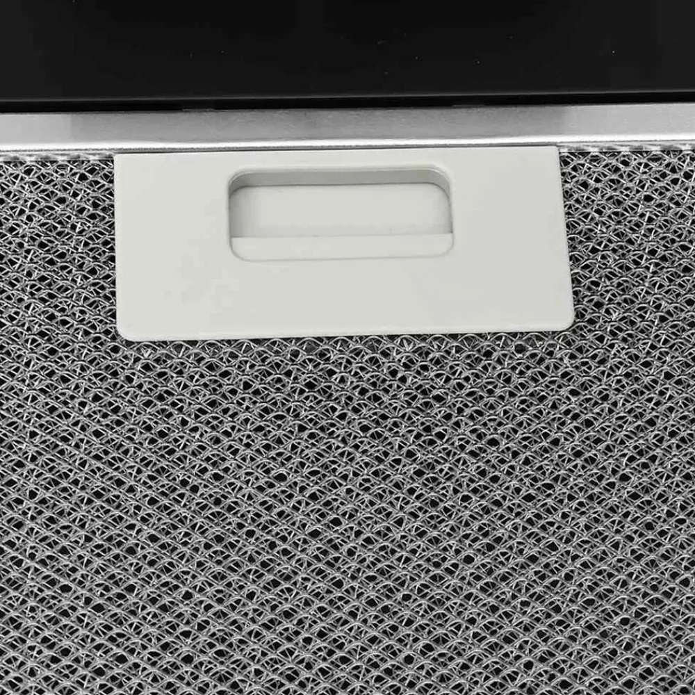vidaXL Cocina Y Comedor-Campana extractora pared acero y vidrio templado 60 cm