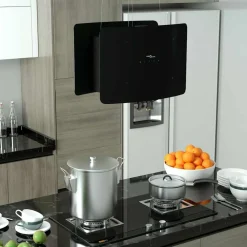 vidaXL Campana extractora colgante táctil LCD vidrio templado Sale