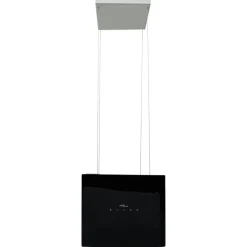 vidaXL Campana extractora de isla sensor táctil LCD vidrio templado Outlet