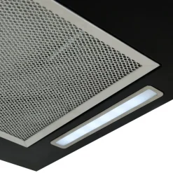 vidaXL Campana extractora de isla sensor táctil LCD vidrio templado Outlet