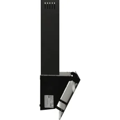 vidaXL Cocina Y Comedor-Campana extractora pared acero y vidrio templado 60 cm