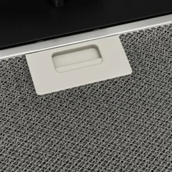 vidaXL Cocina Y Comedor-Campana extractora pared acero y vidrio templado 60 cm