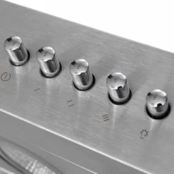 vidaXL Campana extractora plana acero inoxidable 900 mm Outlet