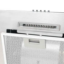 vidaXL Campana extractora de pared 60 cm acero inoxidable 756 m³/h LED Clearance