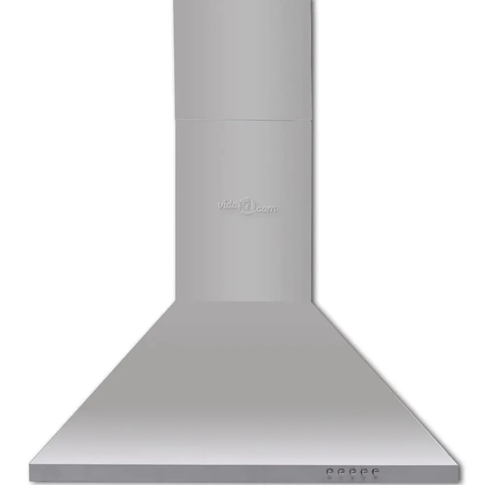 vidaXL Cocina Y Comedor-Campana extractora acero inoxidable 600 mm
