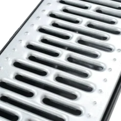 vidaXL Fontanería-Canales de drenaje 3 unidades acero galvanizado 3 m