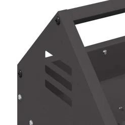 vidaXL Productos Para Mascotas-Canalón de alimentación para pollos 108 x 20,5 x 20 cm