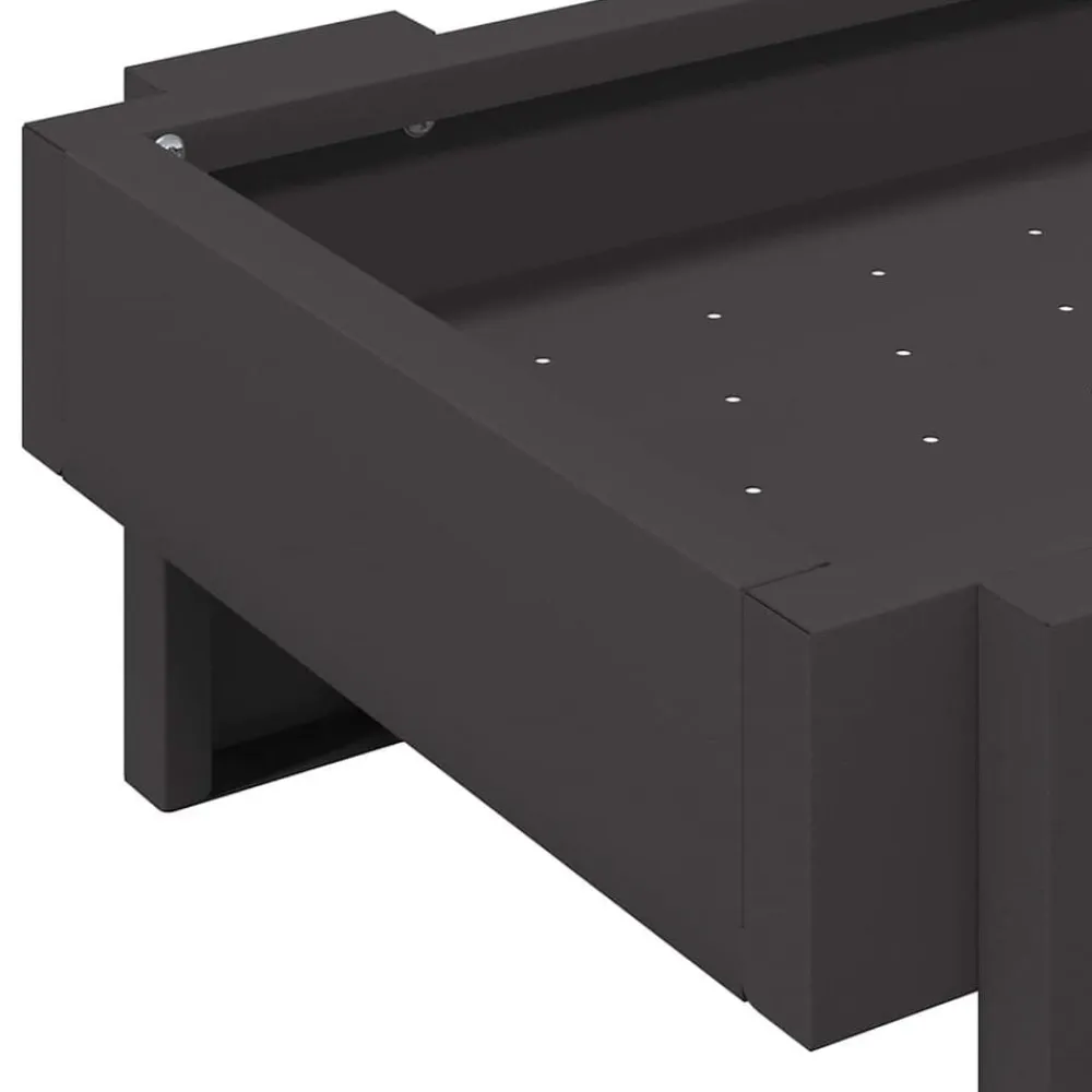 vidaXL Canalón de alimentación para pollos 80 x 28 x 13.5 cm Negro Online