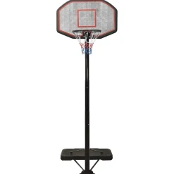 vidaXL Canasta de baloncesto polietileno 258-363 cm Negro New