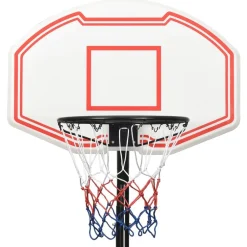 vidaXL Equipamiento Para Atletismo-Canasta de baloncesto polietileno 282-352 cm