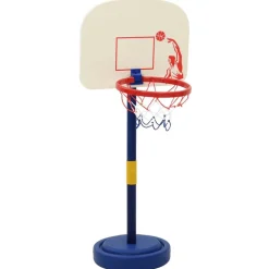 vidaXL Juguetes-Canasta de baloncesto ajustable con pelota y bomba 90/121 cm
