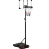 vidaXL Equipamiento Para Atletismo-Canasta de baloncesto policarbonato transparente 216-250 cm