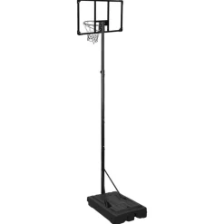 vidaXL Equipamiento Para Atletismo-Canasta de baloncesto policarbonato transparente 280-350 cm