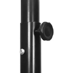vidaXL Equipamiento Para Atletismo-Canasta de baloncesto policarbonato transparente 280-350 cm