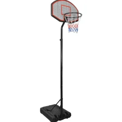 vidaXL Canasta de baloncesto polietileno 282-352 cm Negro Sale