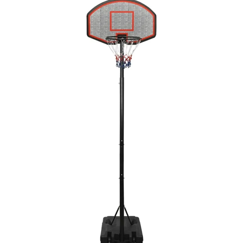 vidaXL Canasta de baloncesto polietileno 282-352 cm Negro Sale