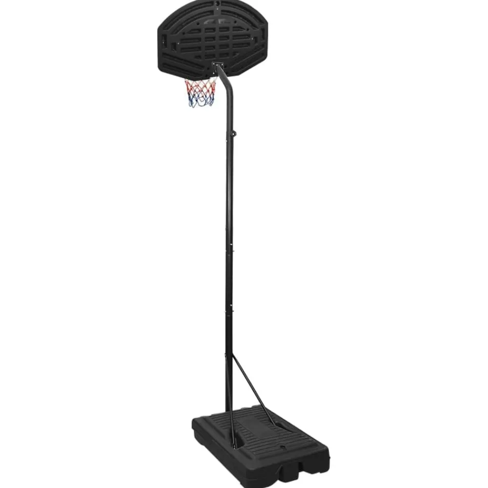 vidaXL Canasta de baloncesto polietileno 282-352 cm Negro Sale