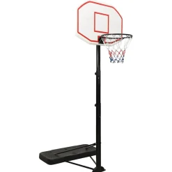 vidaXL Equipamiento Para Atletismo-Canasta de baloncesto polietileno 258-363 cm