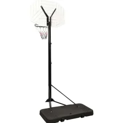 vidaXL Equipamiento Para Atletismo-Canasta de baloncesto polietileno 258-363 cm