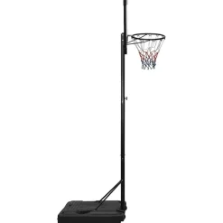 vidaXL Canasta de baloncesto policarbonato transparente 235-305 cm Clearance