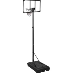 vidaXL Canasta de baloncesto policarbonato transparente 235-305 cm Clearance