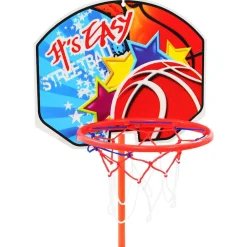 vidaXL Canasta de baloncesto y balón para niños Best