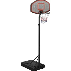 vidaXL Equipamiento Para Atletismo-Canasta de baloncesto polietileno 237-307 cm