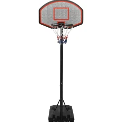 vidaXL Equipamiento Para Atletismo-Canasta de baloncesto polietileno 237-307 cm