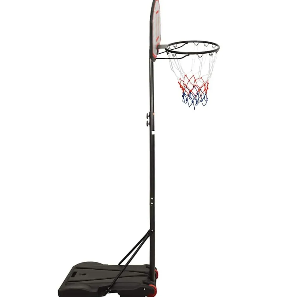 vidaXL Canasta de baloncesto polietileno 216-250 cm Negro Outlet