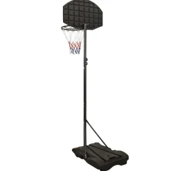 vidaXL Canasta de baloncesto polietileno 216-250 cm Negro Outlet