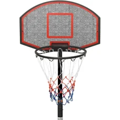 vidaXL Canasta de baloncesto polietileno 216-250 cm Negro Outlet