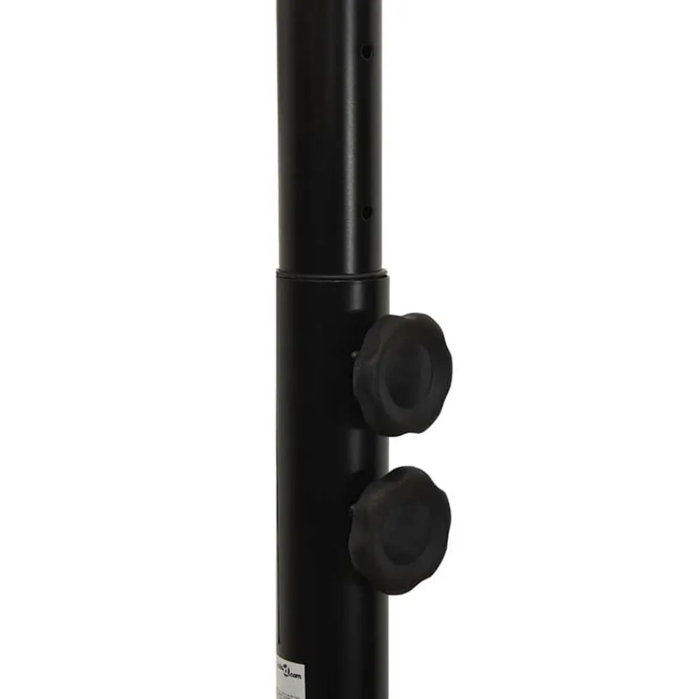 vidaXL Canasta de baloncesto polietileno 216-250 cm Negro Outlet