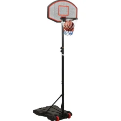 vidaXL Canasta de baloncesto polietileno 216-250 cm Negro Outlet