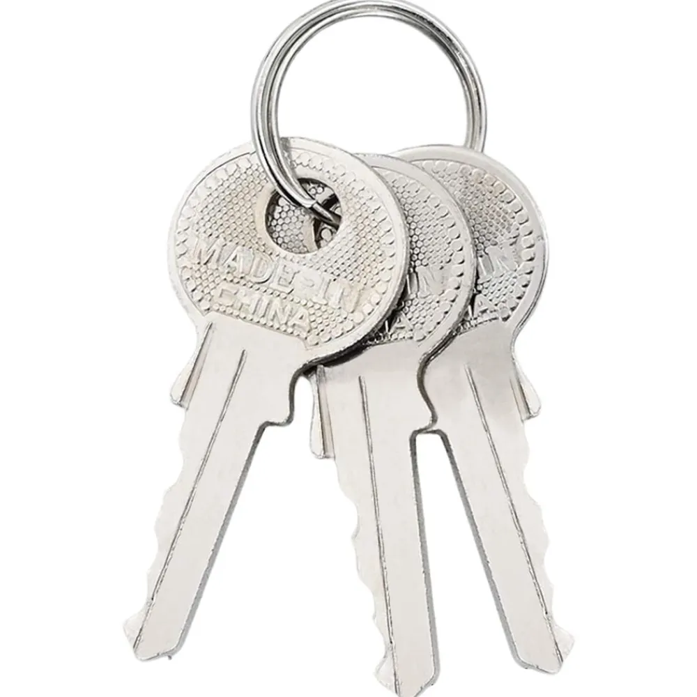 vidaXL Candado en U con llaves 6 pcs Latón Hierro Sale