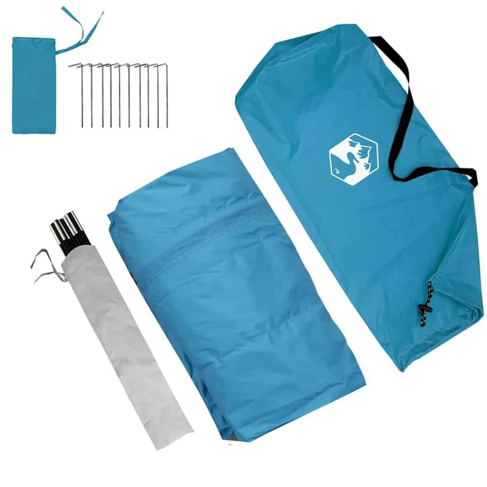 vidaXL Actividades Al Aire Libre-Carpa Caravana para 3 Personas 330 x 252 x 245 cm