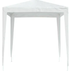 vidaXL Carpa de celebraciones blanca 2x2 m Blanco Clearance