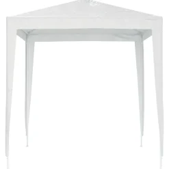 vidaXL Carpa de celebraciones blanca 2x2 m Blanco Clearance