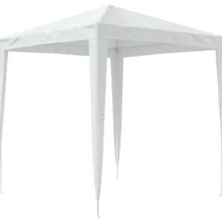 vidaXL Carpa de celebraciones blanca 2x2 m Blanco Clearance